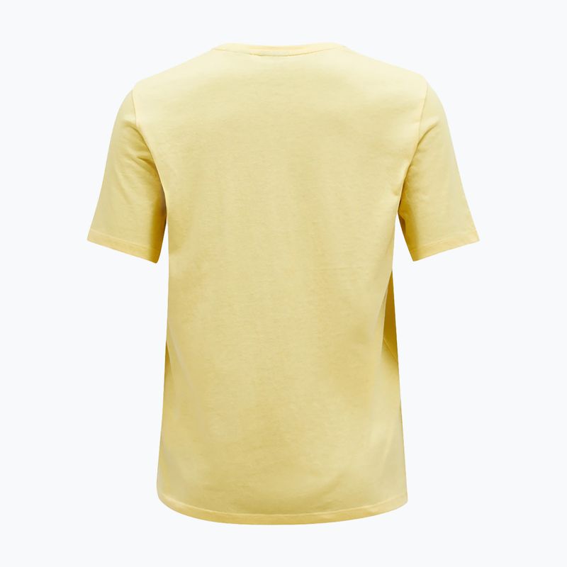 Peak Performance women's Explore Logo t-shirt mellow yellow 4