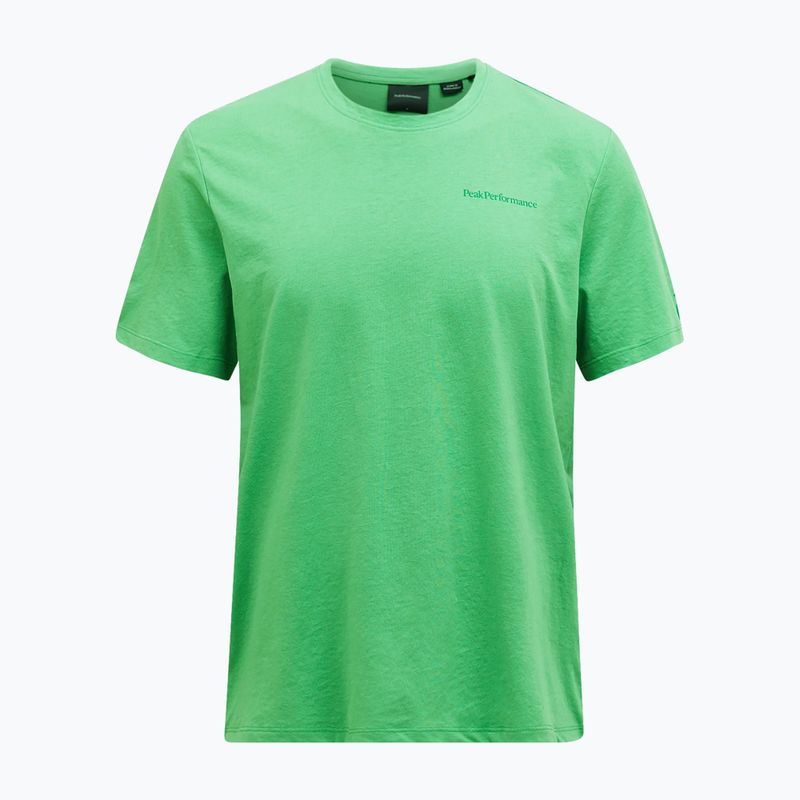 Peak Performance men's Explore Logo t-shirt peppermint 3