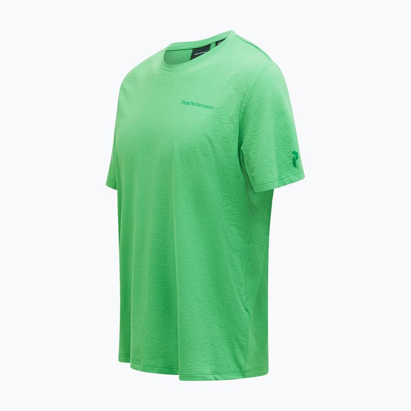 Peak Performance men's Explore Logo t-shirt peppermint 5