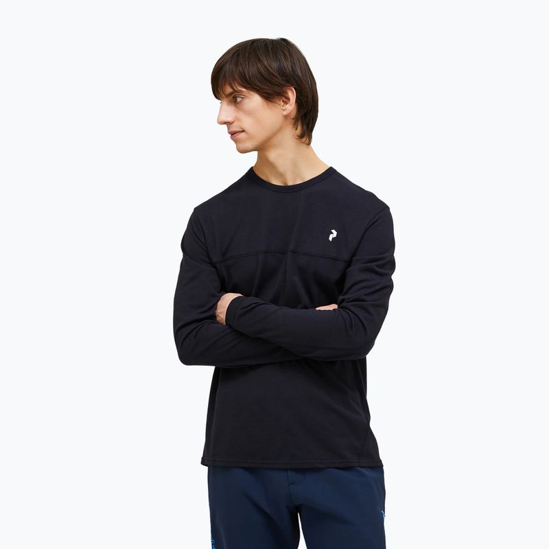 Men's Peak Performance Trail Wool Blend Longsleeve black