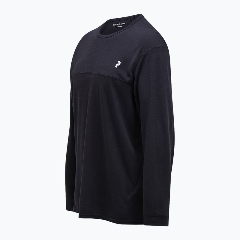 Men's Peak Performance Trail Wool Blend Longsleeve black 3