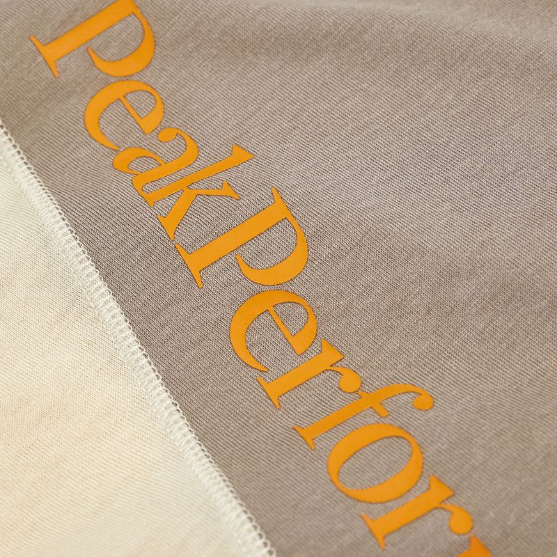 Men's Peak Performance Trail Wool Blend t-shirt avid beige/sand fog 4
