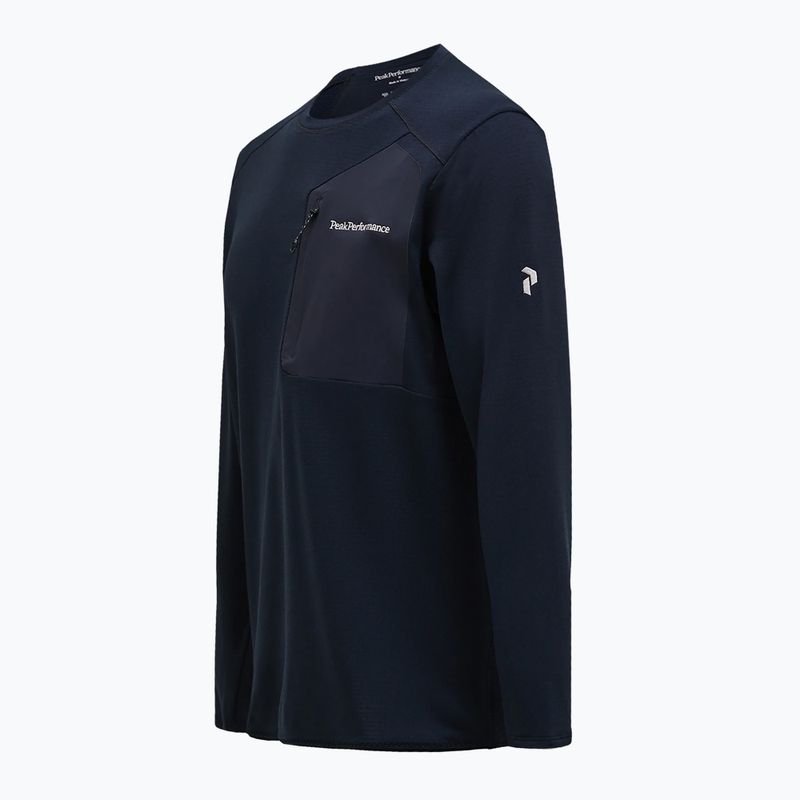 Men's Peak Performance Freelight Polartec Grid sweatshirt black 6