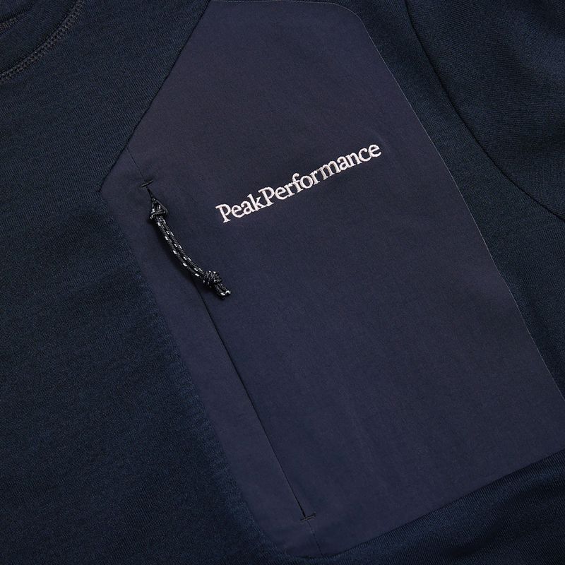 Men's Peak Performance Freelight Polartec Grid sweatshirt black 7