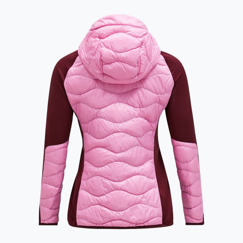 Women's Peak Performance Helium Down Hybrid morning dew/obscure jacket 2