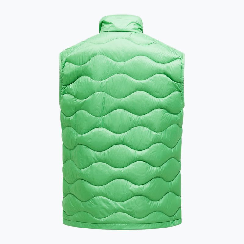 Peak Performance men's sleeveless Helium Utility Down peppermint/vivid green 2