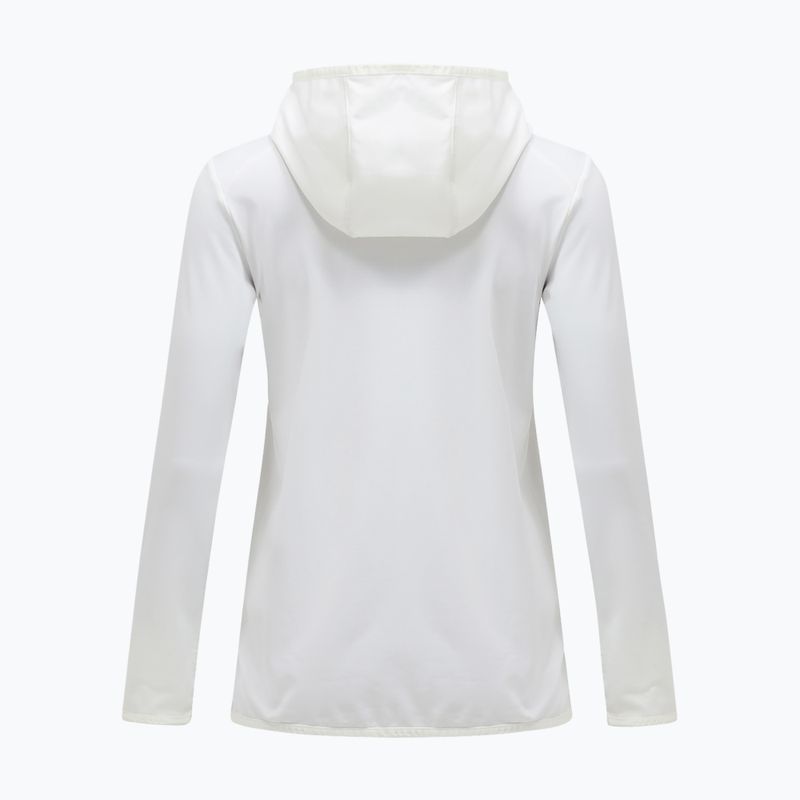 Women's trekking sweatshirt Peak Performance Light Zip Hood off white 4