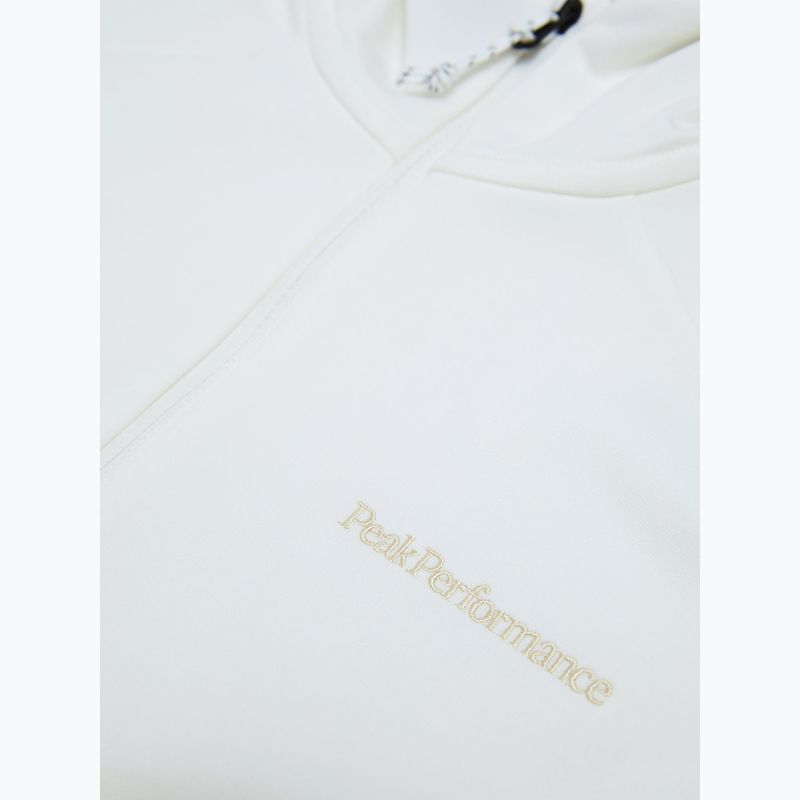 Women's trekking sweatshirt Peak Performance Light Zip Hood off white 6