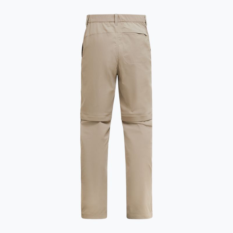 Men's Peak Performance Iconiq Zip trekking trousers avid beige 2