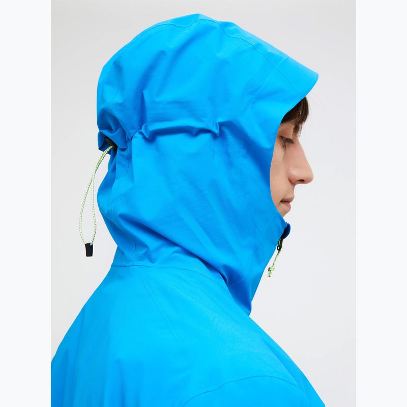 Men's Peak Performance Trail Hipe Shell Jacket brilliant blue/beige/ sunny 3