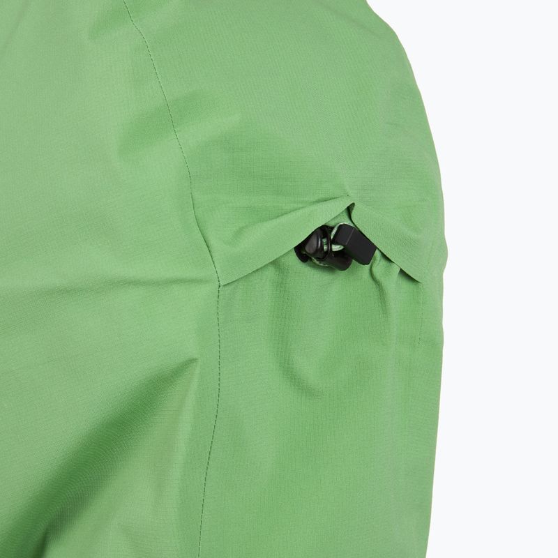 Men's Peak Performance Trail Hipe Shell Jacket peppermint/pine needle/green rain jacket 5
