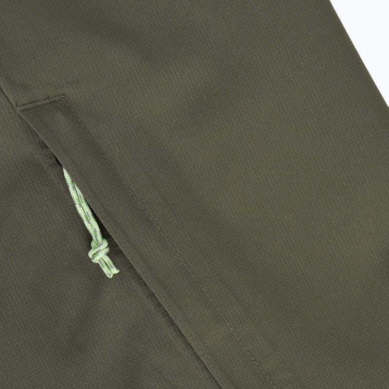 Women's Peak Performance Trail Hipe Shell Jacket peppermint/pine needle/vivid rain jacket 4