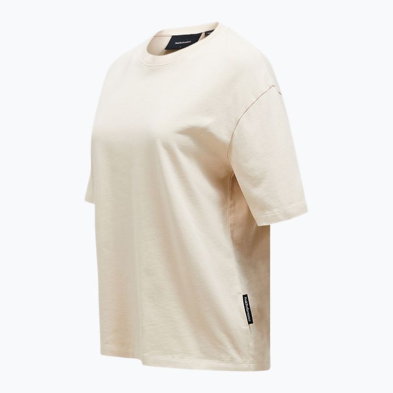 Women's Peak Performance Heavy Cotton t-shirt avid beige 3
