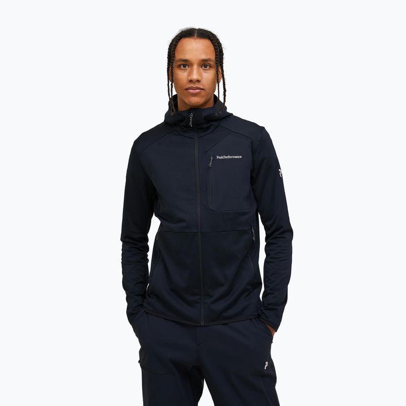 Peak Performance Utility Light Zip black/black sweatshirt