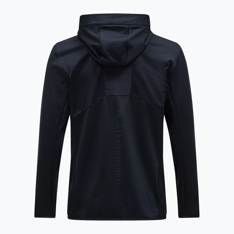 Peak Performance Utility Light Zip black/black sweatshirt 2