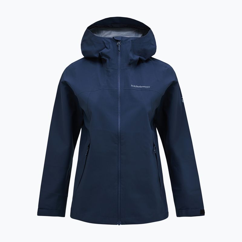 Women's Peak Performance Trail Hipe Shell Jacket blue shadow