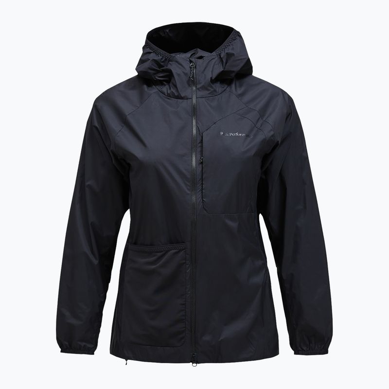 Womenʼs hybrid jacket Peak Performance Freelight Alpha black