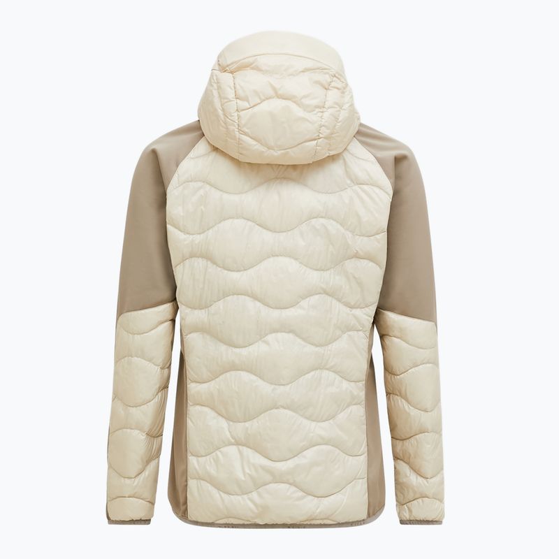 Men's Peak Performance Helium Down Hybrid jacket sand fog/sand fog melange 2