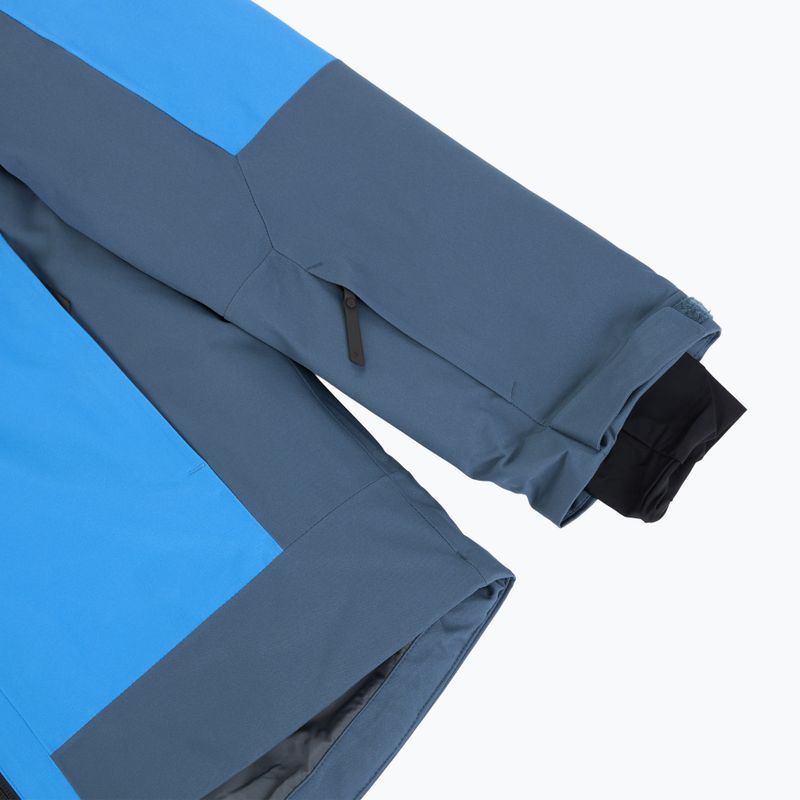 Men's ski jacket Peak Performance Rider Tech Insulated azure ascent/mountain lake 4