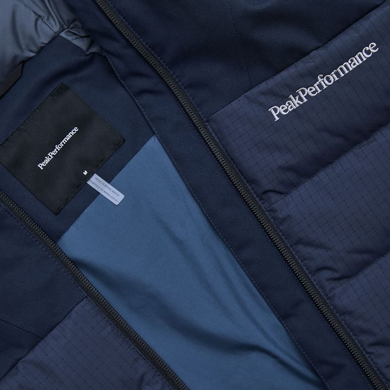 Men's ski jacket Peak Performance Shred Down blue shadow 10