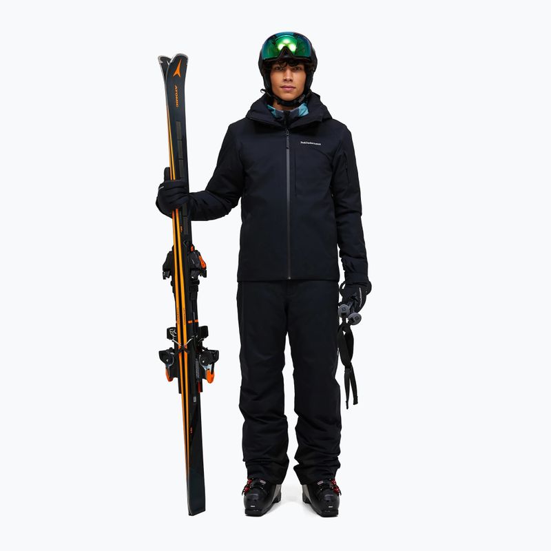 Men's ski trousers Peak Performance Maroon Insulated black 10