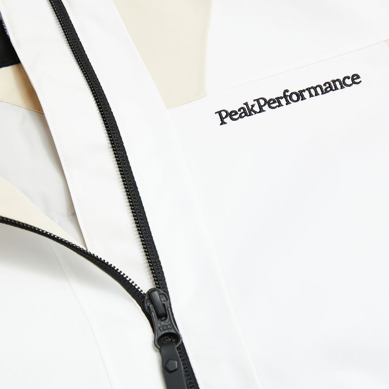 Women's ski jacket Perak Performance Rider Tech Insulated sand fog/off wihte 9