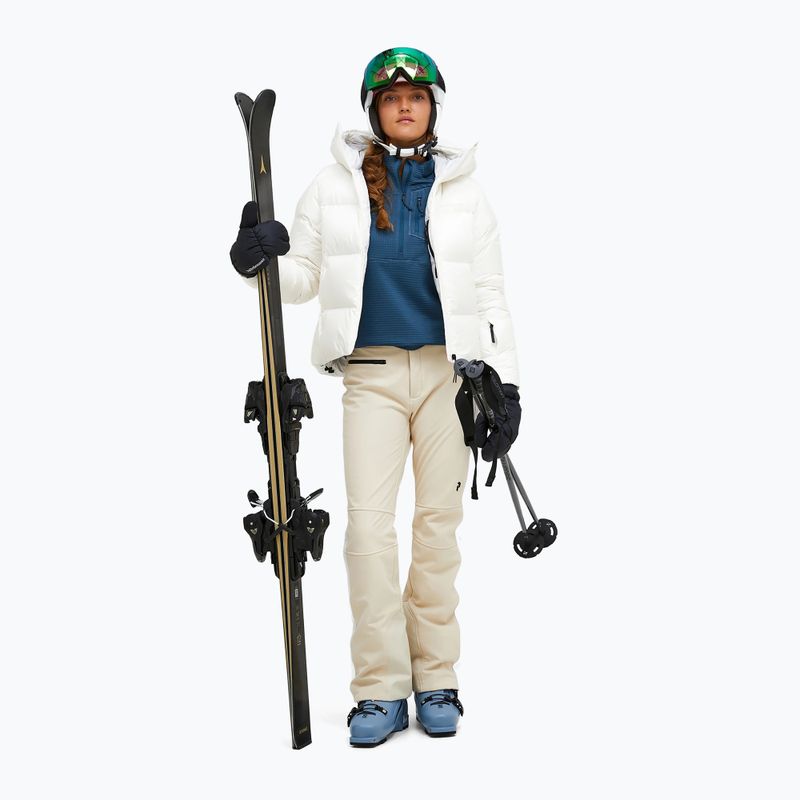 Women's ski jacket Peak Performance Glissade Down off white 2
