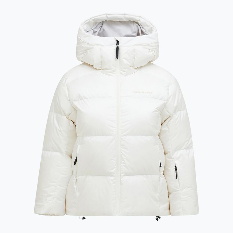 Women's ski jacket Peak Performance Glissade Down off white 6