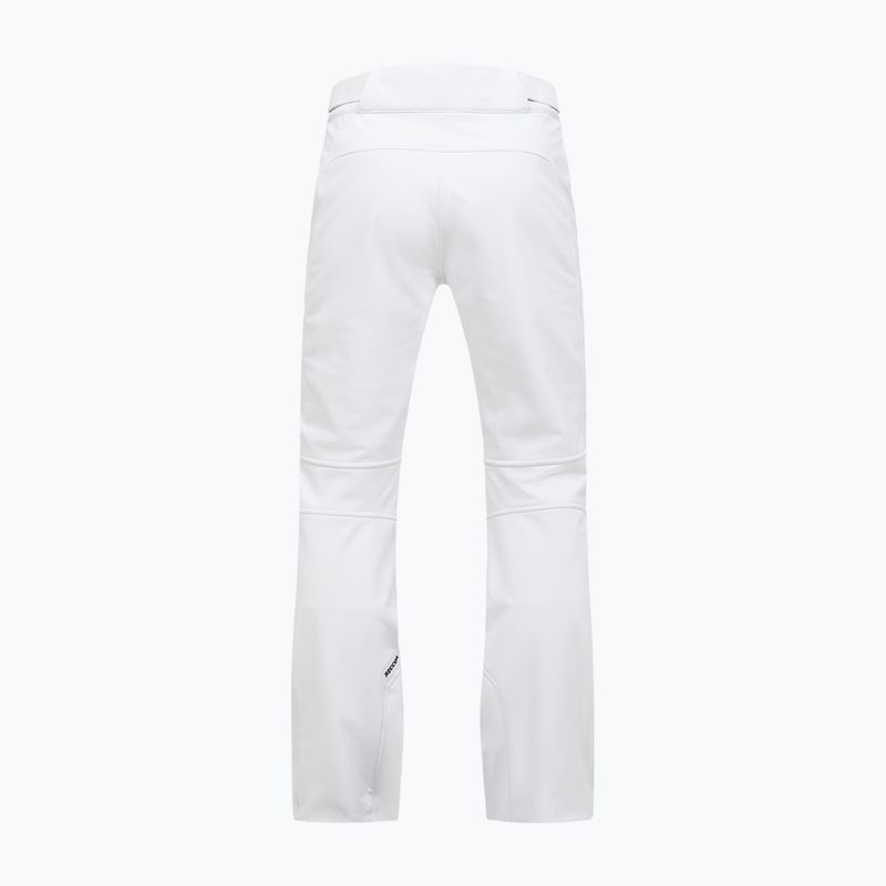Women's ski trousers Peak Performance Stretch Softshell off white 2