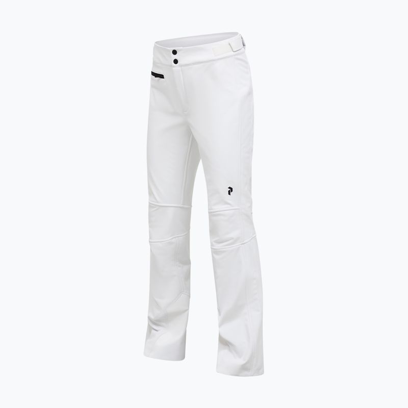 Women's ski trousers Peak Performance Stretch Softshell off white 3