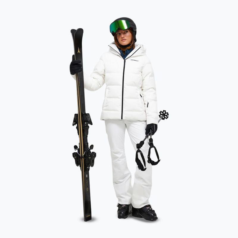 Women's ski trousers Peak Performance Stretch Softshell off white 5