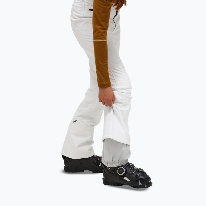 Women's ski trousers Peak Performance Stretch Softshell off white 7