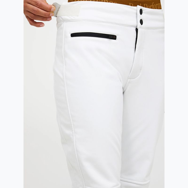 Women's ski trousers Peak Performance Stretch Softshell off white 8