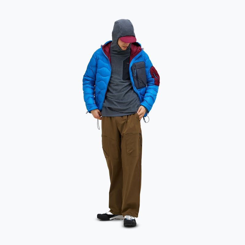 Men's down jacket Peak Performance Helium Utility Down azure sscent/mountain mist 2