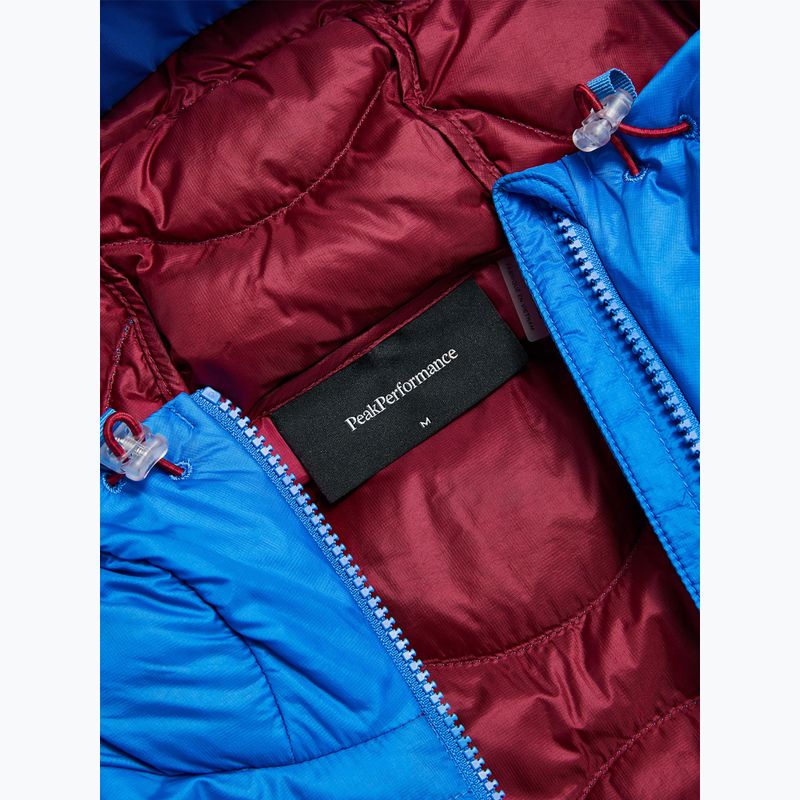 Men's down jacket Peak Performance Helium Utility Down azure sscent/mountain mist 10