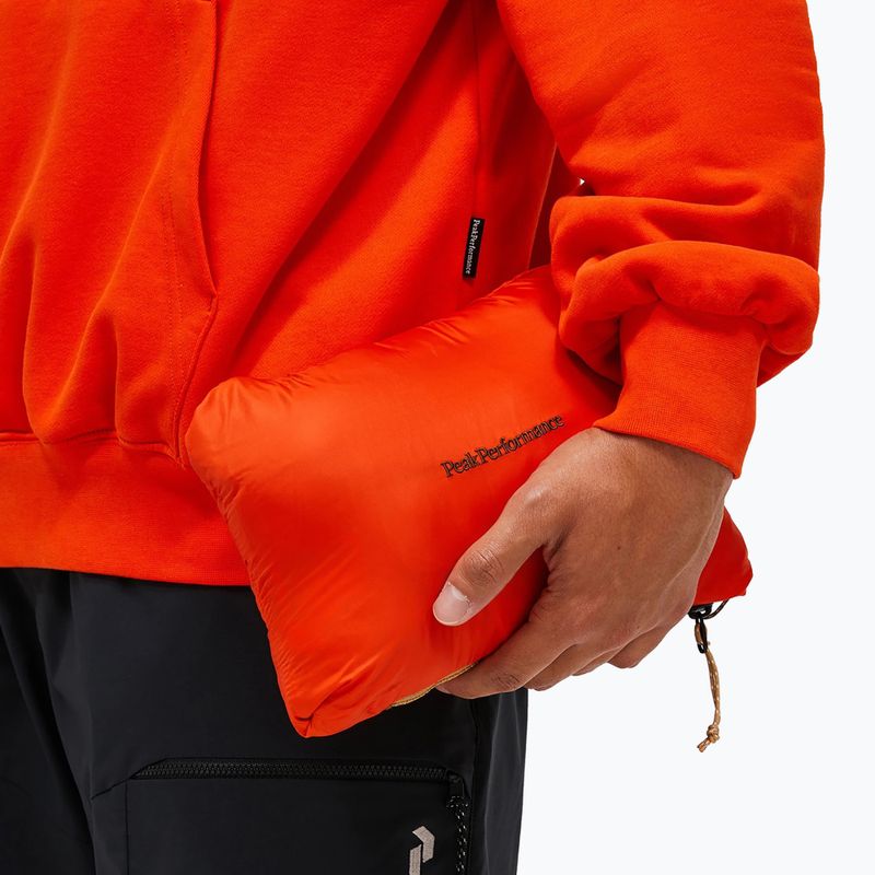 Men's down jacket Peak Performance Helium Utility Down meadow moss/sierra sand 6