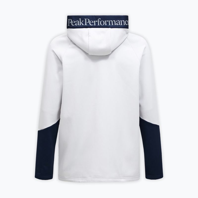 Men's sweatshirt Peak Performance Rider Essentials Zip Hood Antarctica/Blue Shadow 2