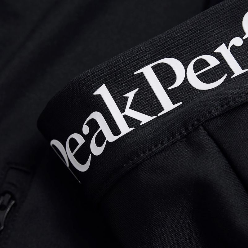 Women's sweatshirt Peak Performance Rider Essentials Zip Hood black/black 9