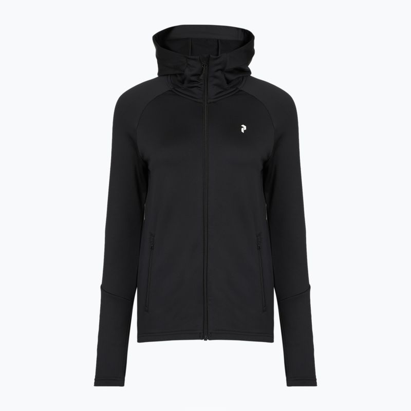 Women's sweatshirt Peak Performance Rider Essentials Zip Hood black/black 6