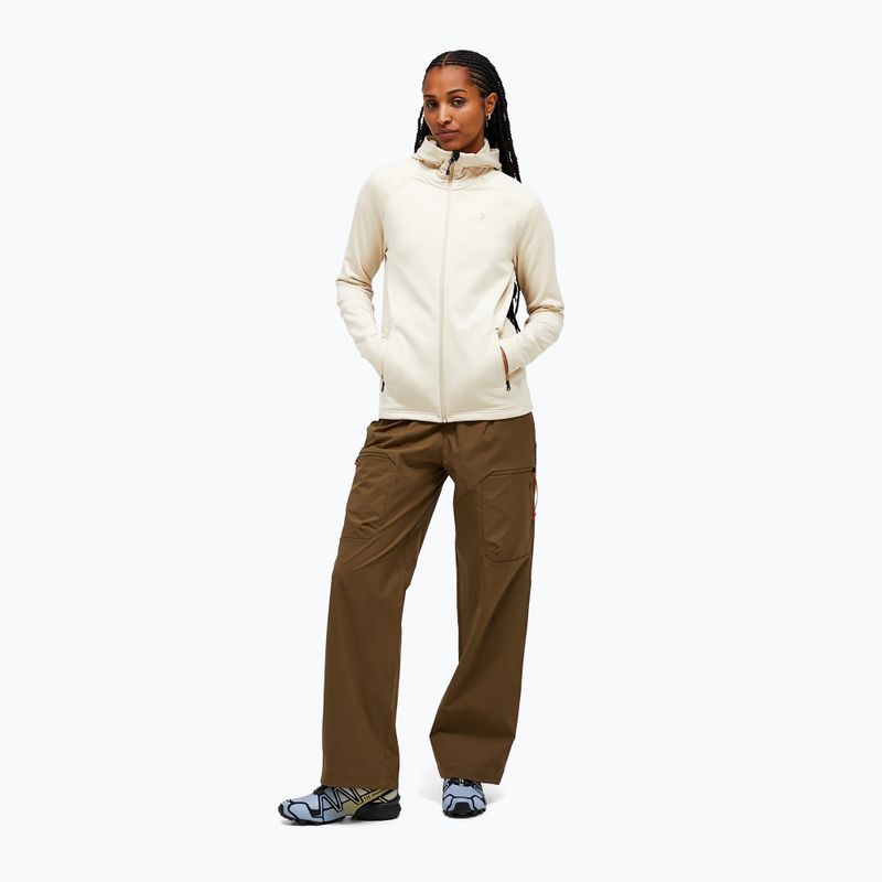Women's sweatshirt Peak Performance Rider Essentials Zip Hood sand fog/sand fog 2