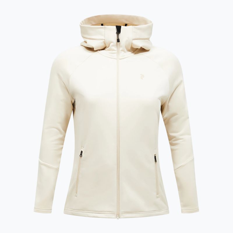 Women's sweatshirt Peak Performance Rider Essentials Zip Hood sand fog/sand fog 5