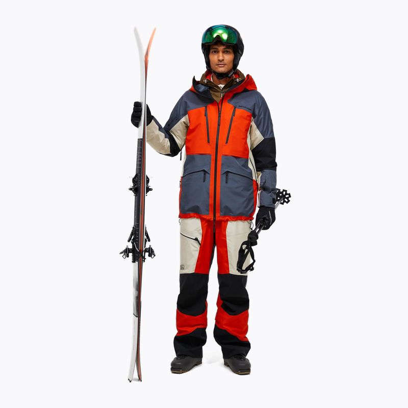 Men's ski jacket Peak Performance Vertical GTX Pro solat burst/mountain mist 2