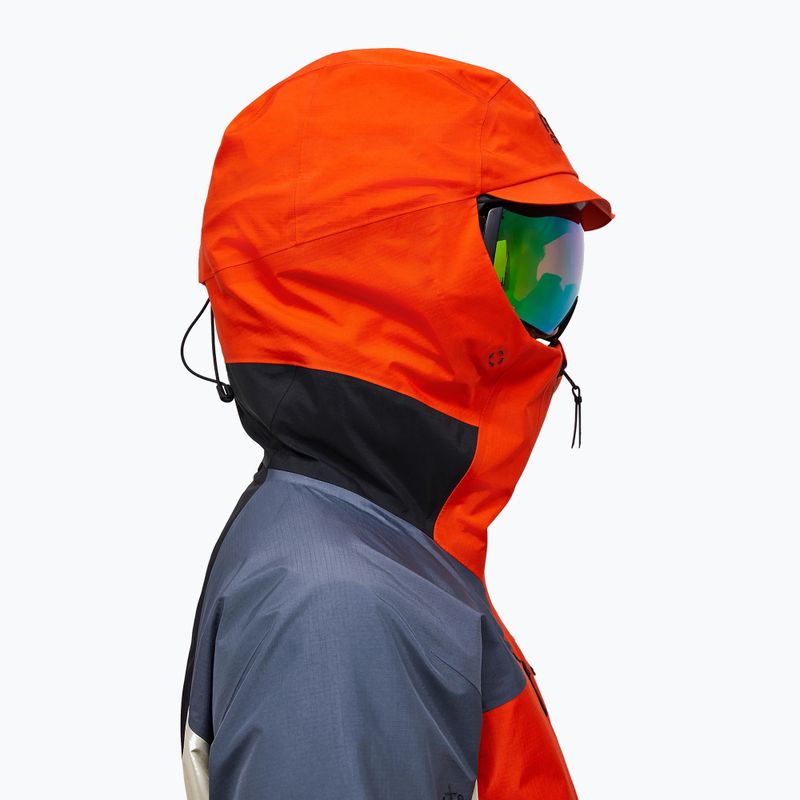 Men's ski jacket Peak Performance Vertical GTX Pro solat burst/mountain mist 4