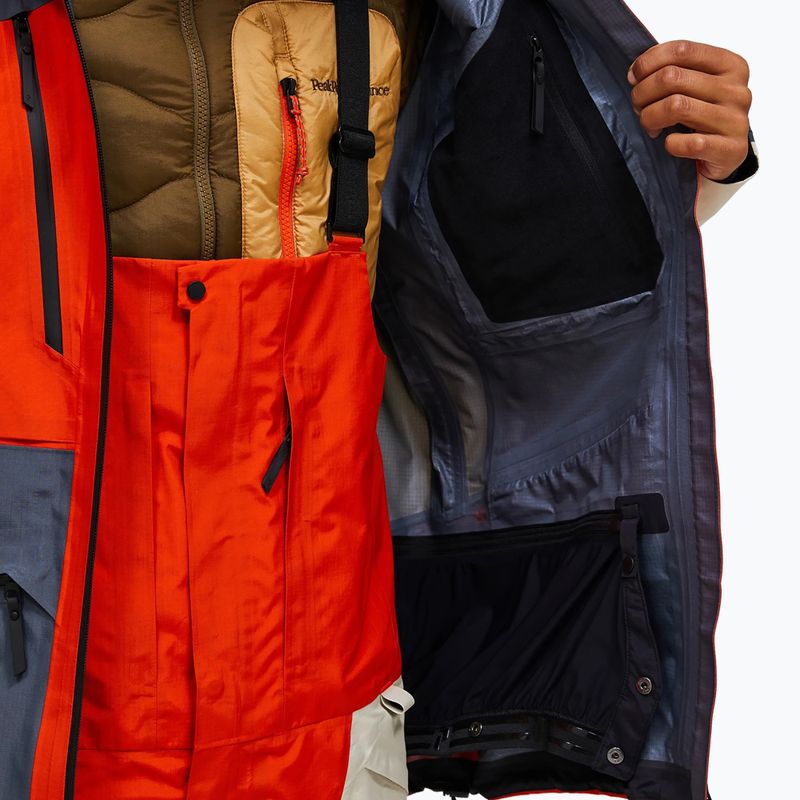 Men's ski jacket Peak Performance Vertical GTX Pro solat burst/mountain mist 8