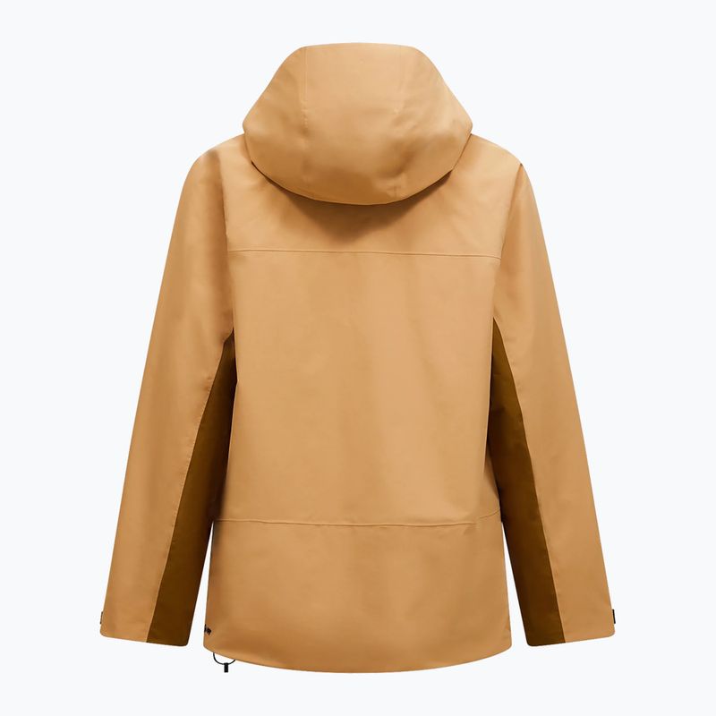 Men's ski jacket Peak Performance Edge Insulated sierra sand/earthy summit 9