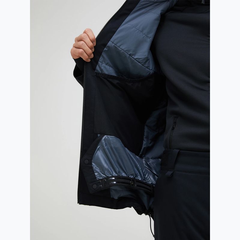 Men's ski jacket Peak Performance Rider Tech Insulated pine needle/black 7