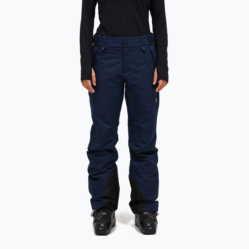 Women's ski trousers Peak Performance Anima Insulated blue shadow
