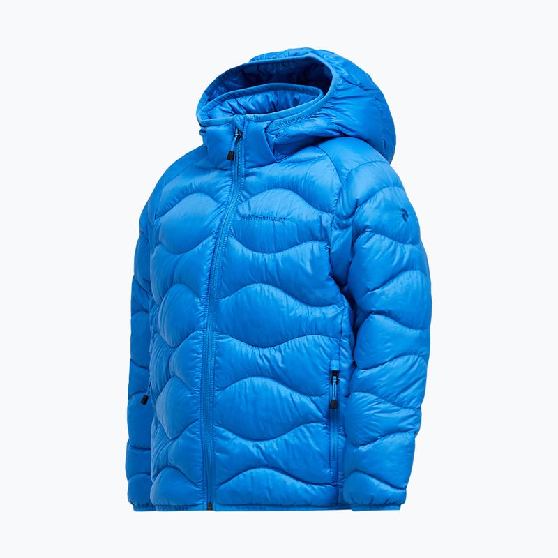Children's down jacket Peak Performance Helium Down Hood Jacket Azure Ascent 3