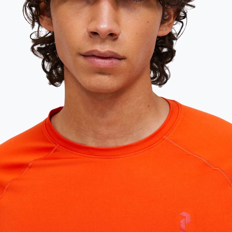 Men's thermal active sweatshirt Peak Performance Spirit Crew solar burst 3