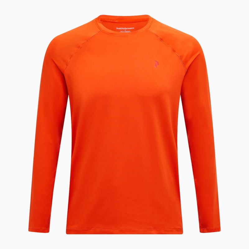 Men's thermal active sweatshirt Peak Performance Spirit Crew solar burst 4